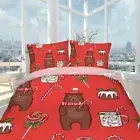 Bear Rollover Sky 3D Printing Duvet Quilt Doona Covers Pillow Case Bedding Sets