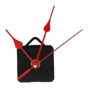 Quartz Clock Movement Replacement Kit with Silent Mechanism DIY Medium Red