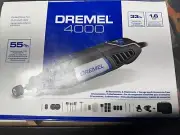 Dremel 4000 Corded Rotary Tool 34 Pieces w/Storage Bag & Case *New/Sealed*