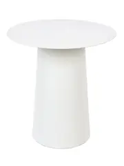 Tatum 450mm Side Table in Chalk White