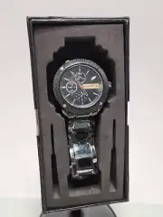 Curren Black Chronometer Watch - D4