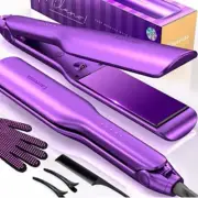 Milano by Laurenza Hair Straightener and Curler 2 in 1, Supermax Design 8.5 Inc
