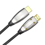 Cruxtec HDMI 2.1 8K Active Optical Cable - 50m 48Gbps - 8K/60Hz & 4K/120Hz - HDCP2.3 - Support eARC [HS8K-50-SV]