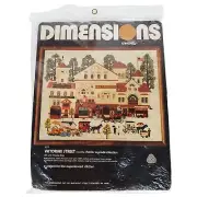 Dimensions Crewel Needlepoint Victorian Street #1177 Charles Wysocki Collection