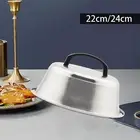 Burger Cover with Handle Basting Steaming Cover for Griddle BBQ Burgers