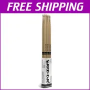 Lacquered Hickory Drumsticks - Oval Tip, Buy 3 Get 1 Free Offer for Drummers