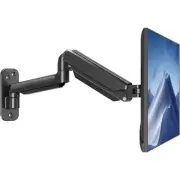 Single Monitor Wall Mount for Max 32 Inch Computer Screen, Fully Adjustable G...