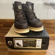 NEW 7.5 M Irish Setter 6" Ashby Soft Toe Men Leather Red Wing Work Boots 83605