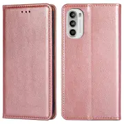 For Motorola Moto G52 4G/G82 5G PU ic Auto Closing Phone Case Wallet Foldable Shockproof Cover