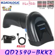 Datalogic QuickScan QD2590-BKK2 2D Imager Handheld RS232 Barcode Scanner + Cable