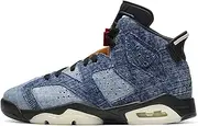 [Nike] Air Jordan 6 Retro (gs) Big Kids Cv5489-401 Size 4 Blue
