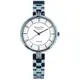 羅梵迪諾 Roven Dino / 典雅迷人 閃耀晶鑽 不鏽鋼手錶 白x鍍藍 / RD6092BU / 30mm