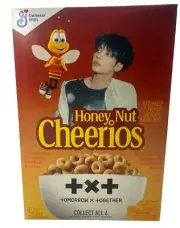 ⚫️New Limited Edition Honey Nut Cheerios K-Pop Taehyun Tomorrow Together Cereal