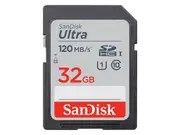 SanDisk Ultra 32GB SDHC UHS-I Class 10 U1 Memory Card - 120MB/s