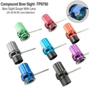 Compound Bow Scope Sight 2x 4x 6x 8x Lens 28mm Archery Competition Target TP8750