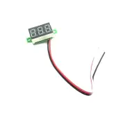 Three Wire Digital Display LED Voltmeters 0.36" DC 0-30V Car Voltage Meters