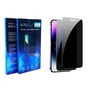 Nuglas 2x Screen Protector 2.5D Privacy Anti-Spy Glass For iPhone 14 Pro