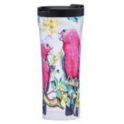 Ashdene Australian Birds Galahs 500ml Insulated Travel Mug Drink Water Tumbler