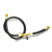 YELLOW JACKET 3/8" PLUS II, 48" VACUUM/CHARGING HOSE W/FLEX FLOW VALVE 26048