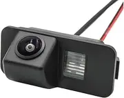 for Ford for Fiesta MK6 2009 2010 2011 2012 2013 2014 2015 HD AHD Rear View Camera Car Backup for Reverse Parking Camera Wireless Reversing Camera(C135 AHD 720P)