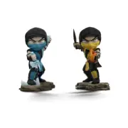 Mortal Kombat - Sub-Zero + Scorpion MiniCO Vinyl Action Figure Iron - 2 SET