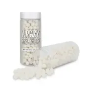 White 8mm Sprinkle Beads | Krazy Sprinkles by Bakell®