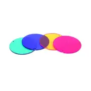 Accessories - Lens Set for LL5000-BL in Green, Blue, Yellow, Red Superlux Lighting - LL0011