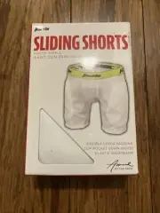 Sliding Shorts by Franklin Youth Small 22”-24” Waist White Padded Cup Holder