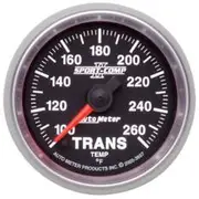 Autometer Sport-Comp II Transmission Temp Gauge - 100- 260 F, 2 1/16 Inch, AU3657