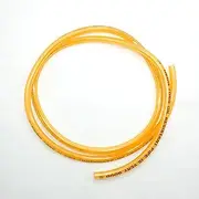 BLYGO CLEAR ORANGE 1 Meter 5mm ID Fuel Petrol Line Hose PIT Quad Dirt Bike ATV Buggy