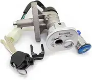 Ignition Key Switches for BWS125 150 QJ50QT-2 Scooter Motorcycle Ignition Switch Start Lock with Key Electric Door Lock Ignition Barrel Key Switch