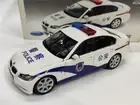 for WELLY FOR BMW For 330i police car 1/18 Truck Pre-built Model