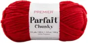3 Pack Premier Parfait Chunky Yarn-Cardinal 1150-51