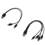 Multi Charging Cable USB to USB C Cable 2/4 in 1 Multiple Charging Cord