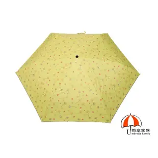 【雨傘家族】Diana花漾蒲公英晴雨二用抗ＵＶ三折傘(23吋)｜台灣福懋特級遮光傘布｜輕量手開遮光降溫｜晴雨兼用