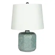 Vivi Blue Ceramic Feature Table Lamp