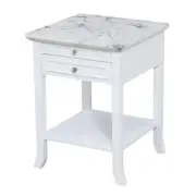 Convenience Concepts Accent Tables 18"W Faux Marble End Table Multi-Colored