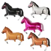 3pcs Horse Shaped Large Huge Aluminum Foil Balloons Kids Pary Decoration