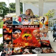 The Karate Kid Blanket, The Karate Kid Movies Fleece, Sherpa Blanket Gifts