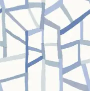 A Street Prints Tate Blue Geometric Linen Wallpaper 4135-25849 - Blue