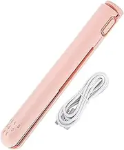 Zasdvn Travel Size Flat Iron for Hair - 2 in 1 Hair Straightener Curling Wand Hair Curler | Hair Iron Straightener, Hair Straightening Irons, Portable Hair Waver Hair Curling Tools