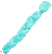 WRITWAA Glow Dark Braid Hair Extensions for Women Chic Twisted Braiding Hair for Parties Festivals Cosplay Halloween Eye Catching