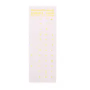 Clear Russian sticker Language Letter Keyboard Cover for Notebook Computer PC Dust Protection Laptop Accessories