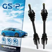 GSP LH + RH CV Joint Drive Shafts for Daihatsu Charade CXT TS G100S G102S 87-88 (for: Daihatsu)