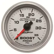 Autometer Ultra-Lite II Boost Gauge Mechanical - 0-35 PSI, 2 1/16 Inch, AU4904
