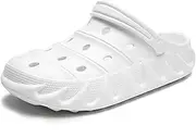 [EvAnem] Slip-on Clogs Mules, Clogs Womens Unisex Sandals Slippers Mens Ladies, Sports Casual Clogs,B-38