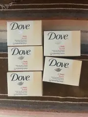 DOVE Bar Soap Go Fresh Burst Nectarine & White Ginger Hydrating Lotion 5 Bars