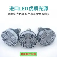 在飛比找樂天市場購物網優惠-LED超亮光源PAR30軌道射燈 燈泡35W40W服裝店CO