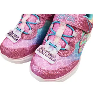 (AZ) SKECHERS 女童 運動鞋 休閒鞋 GLIMMER KICKS 81444NLPMT (5.5折)