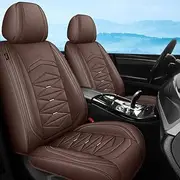 YuEany Car Seat Covers Universal Fit for Opel Astra H J G Mokka Insignia Cascada Corsa Adam Ampera Andhra Zafira Nappa Leather Protection Set